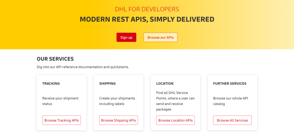 DHL API | A Detailed Guide on Integrating Shipping APIs for Leading Shipping Carriers