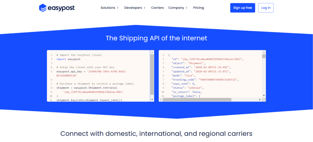 Popular Shipping APIs for Your Business